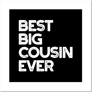 'Best Big Cousin Ever' Family Gift Posters and Art